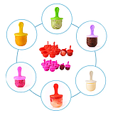 Набір формочок для морозива з силікону, фото 2