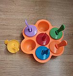 Набір формочок для морозива з силікону, фото 5