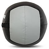 М'яч набивний медичний для кросфіту WALL BALL LiveUp (вага 8 кг) LP8100-8, фото 7