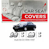Чохли салону Audi А-6 (С4) 1994-1997 р. седан (авточохли Ауді А6 Ц-4), фото 3