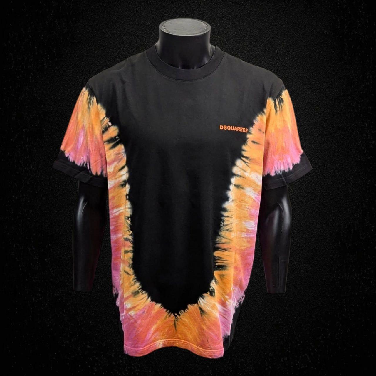 Чоловіча футболка Dsquared2 CK5722 чорна