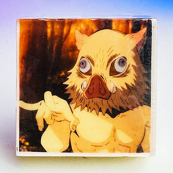 Мило парфумоване Demon Slayer (Inosuke Hashibira) 90 помаранчивий персик