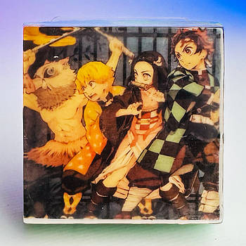 Мило парфумоване Demon Slayer (Inosuke Zenitsu Nezuko And Tanjiro) 90 жовтий печиво