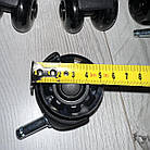 Силіконові колеса в крісло на підшипнику штир 10 мм х30 мм, фото 5