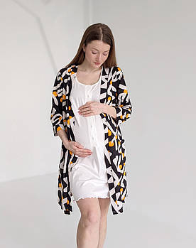 Комплект халат і сорочка у родзал ABSTRACT