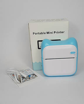 Портативний міні-принтер компактний з акумулятором 1200mAh 2A90-C15