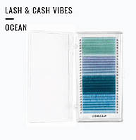 Вії SCULPTOR LASH&CASH OCEAN VIBES кольорові, микс, 28 ліній