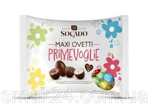 Цукерки шоколадні Яйця Асорті Socado Maxi Ovetti Primevoglie 450 г Італія