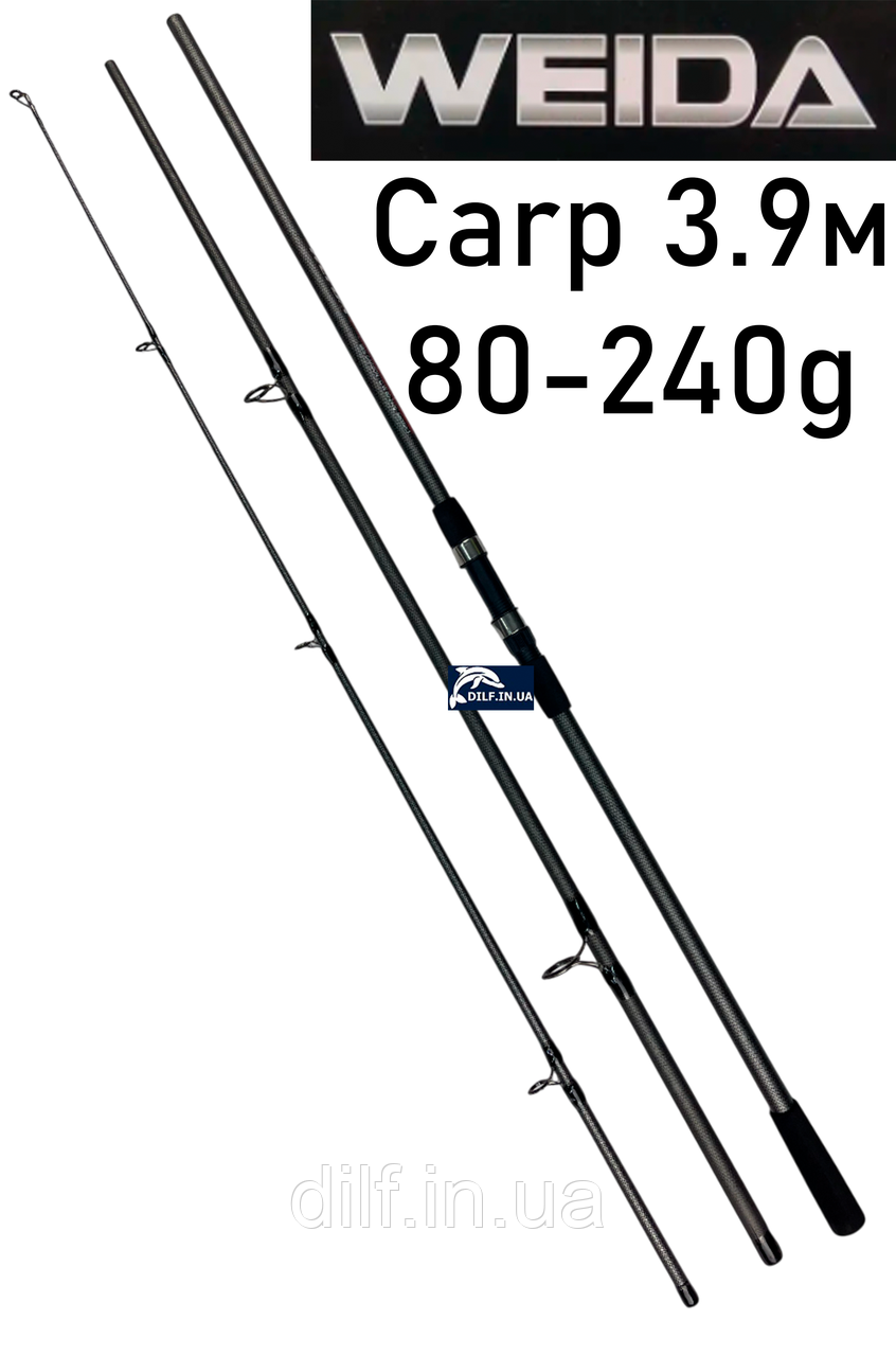 Вудлище Weida Carp 3.9 м (80 - 240g) коропове