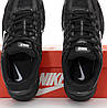 Чоловічі кросівки Nike P-6000 Black Чорні Взуття Найк П-6000 текстиль сітка повсякденні демісезон, фото 6