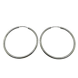 50 см. Сережки кільця. Xuping. Родій