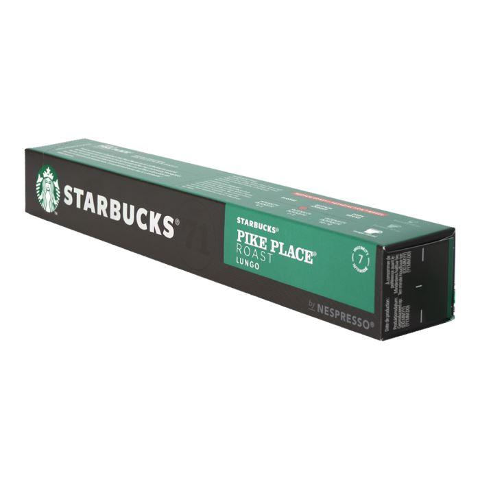 Кава в капсулах Starbucks Pike Place Lungo, 10 капсул Nespresso