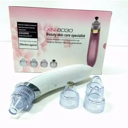 Вакуумний очищувач для обличчя, пір, вугрів і комедонов Beauty Skin Care Specialist XN-8030, фото 1