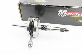 Колінвал Honda DIO AF 27/28 FIT ,TACT AF30/31 (вал 14 мм) MotoTech SUPERIOR (Тайвань)