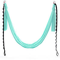 Гамак для йоги зі стропами та кріпленням до стелі Antigravity Yoga SP-Planeta DH6026  М'ятний