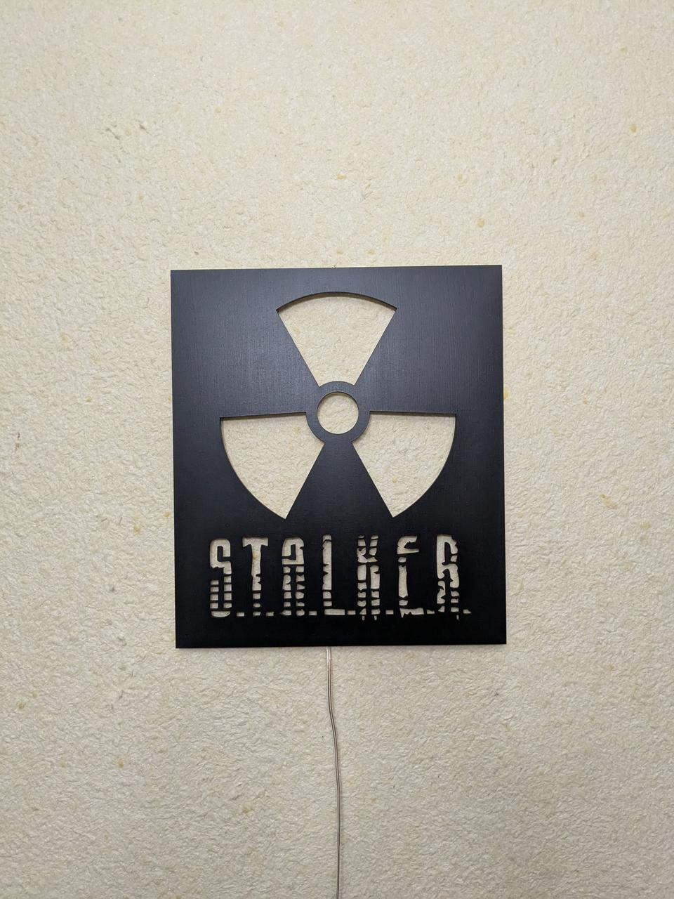 Панно декоративне картина на стіну Сталкер 2 350х400 acr-p000202