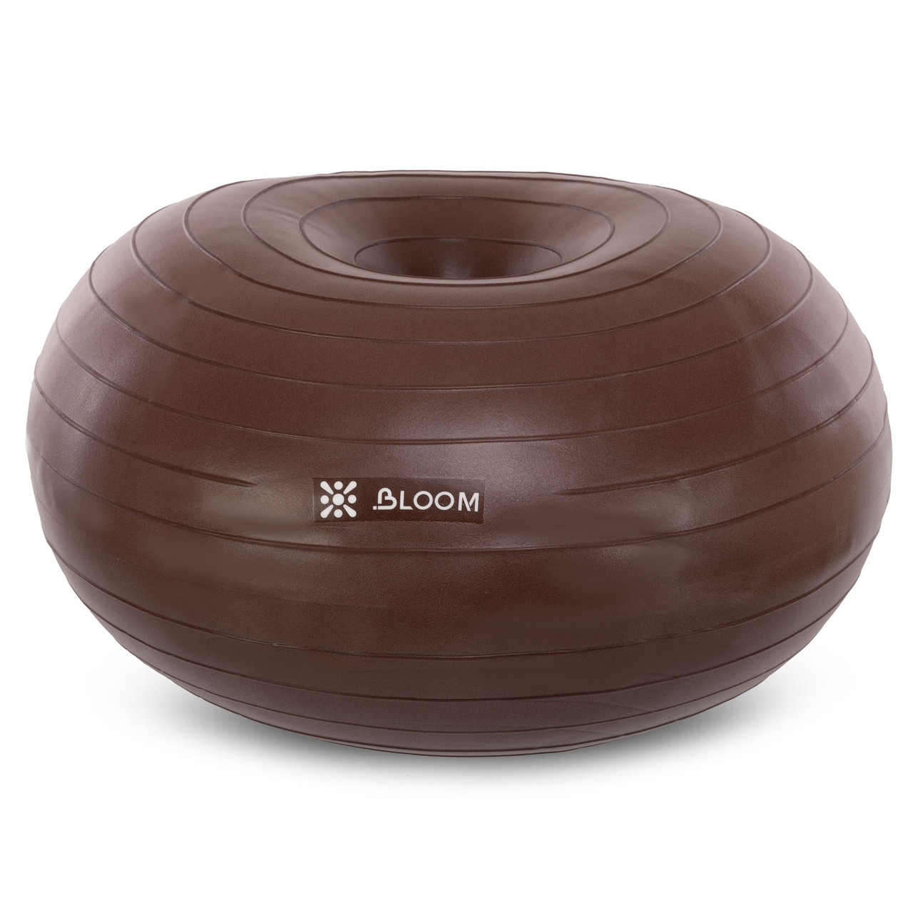 Фітбол м'яч для балансу Пончик сатин BLOOM LB7053 ø45см