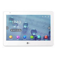 10-дюймовий сенсорний гібридний Full HD/IP відеодомофон із пам'яттю NeoLight MEZZO Hybrid