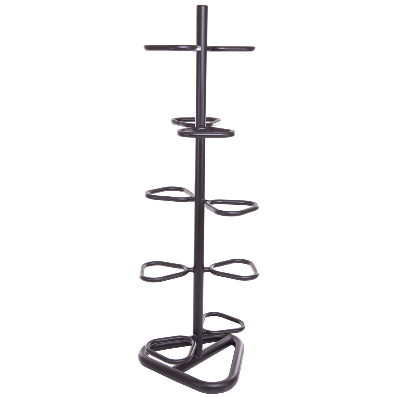 Стійка вертикальна для набивних м'ячів медболів на 10 м'ячів Zelart TA-2671 розмір-55x53x166см чорний