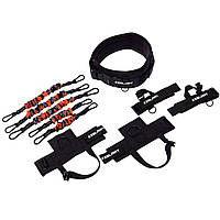 Тренувальна система для швидкісних і силових тренувань Cobra Pro FI-7841-35 чорний-помаранчевий