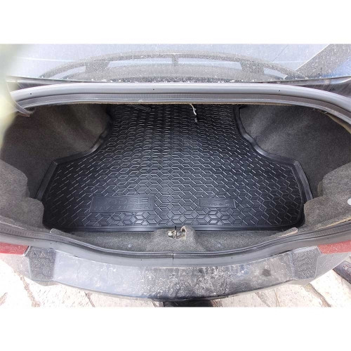Килимок в багажник гумовий для Dodge Avenger 2007-2014 / Додж Евенджер автогум, фото 1