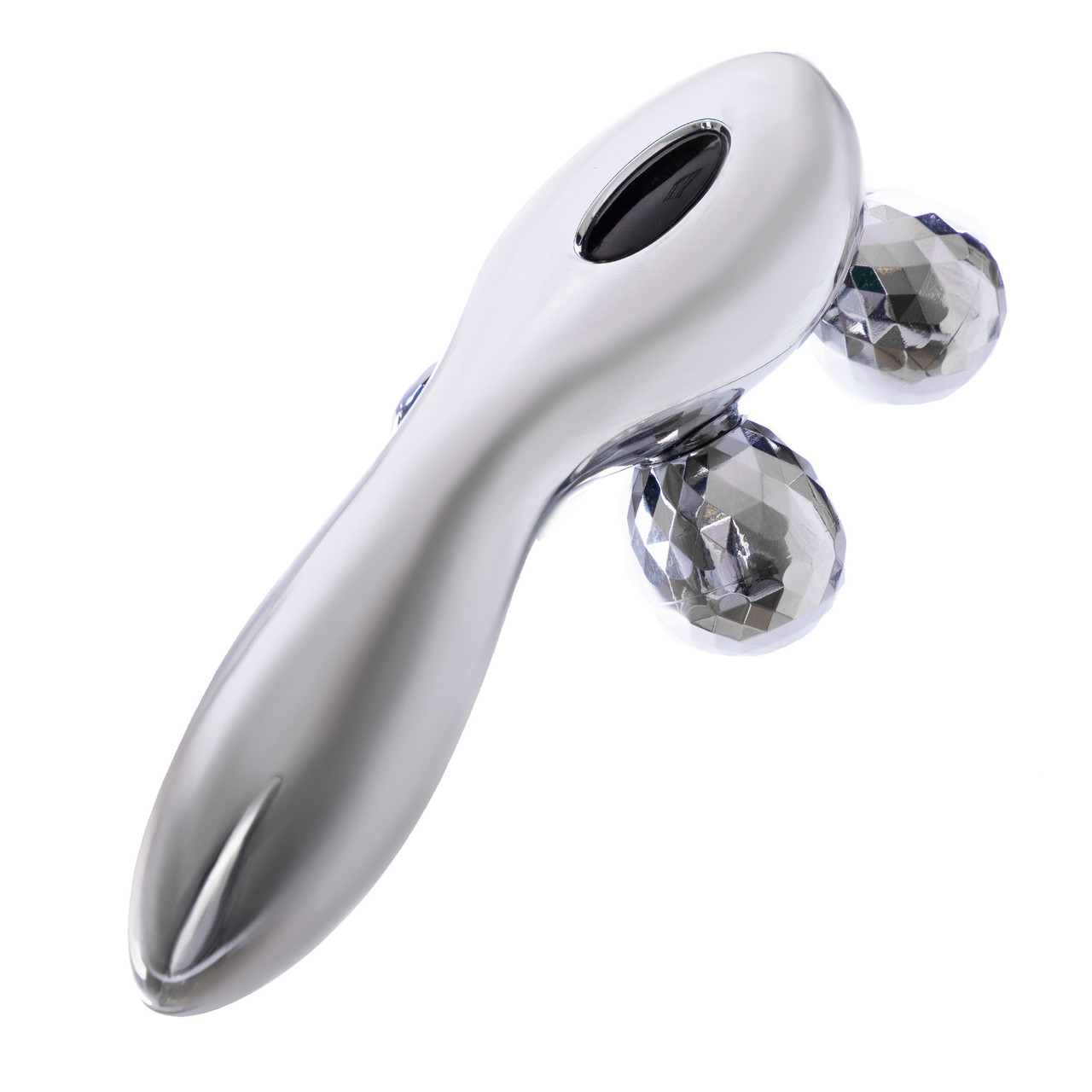 Масажер роликовий для обличчя та тіла 4D ліфтинг ручний 4 кульки SP-Planeta 4D Massager XC-119 сірий
