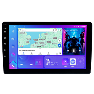 Автомобільний мультимедійний центр 9" з бездротовим CarPlay та Android Auto - DriveX A-901 9" 4xCores 2/32GB