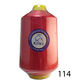 Нитка для оверлока 150D 114тон текстурована Kiwi 20000м
