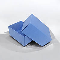 Міні-коробочка подарункова (85х65х40мм.) блакитний