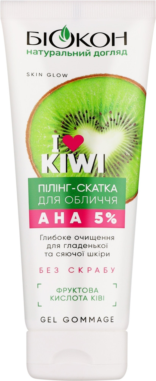 Пілінг-скатка для обличчя Біокон I Love Kiwi 75 мл