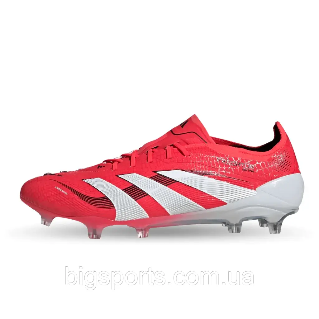 Футбольні бутси Adidas Predator Elite Firm Ground Boots — Red (арт. ID3882)