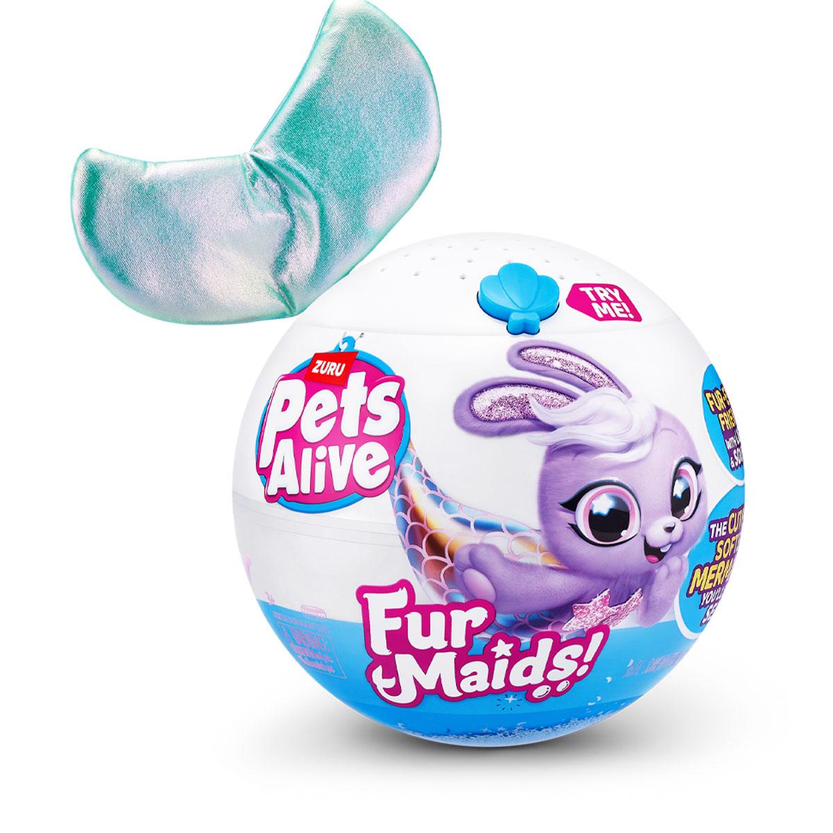 Pets alive серії Furmaids Цуценя Даззі 9555D Pets Alive Furmaids by ZURU Mermaid Plush 9555D