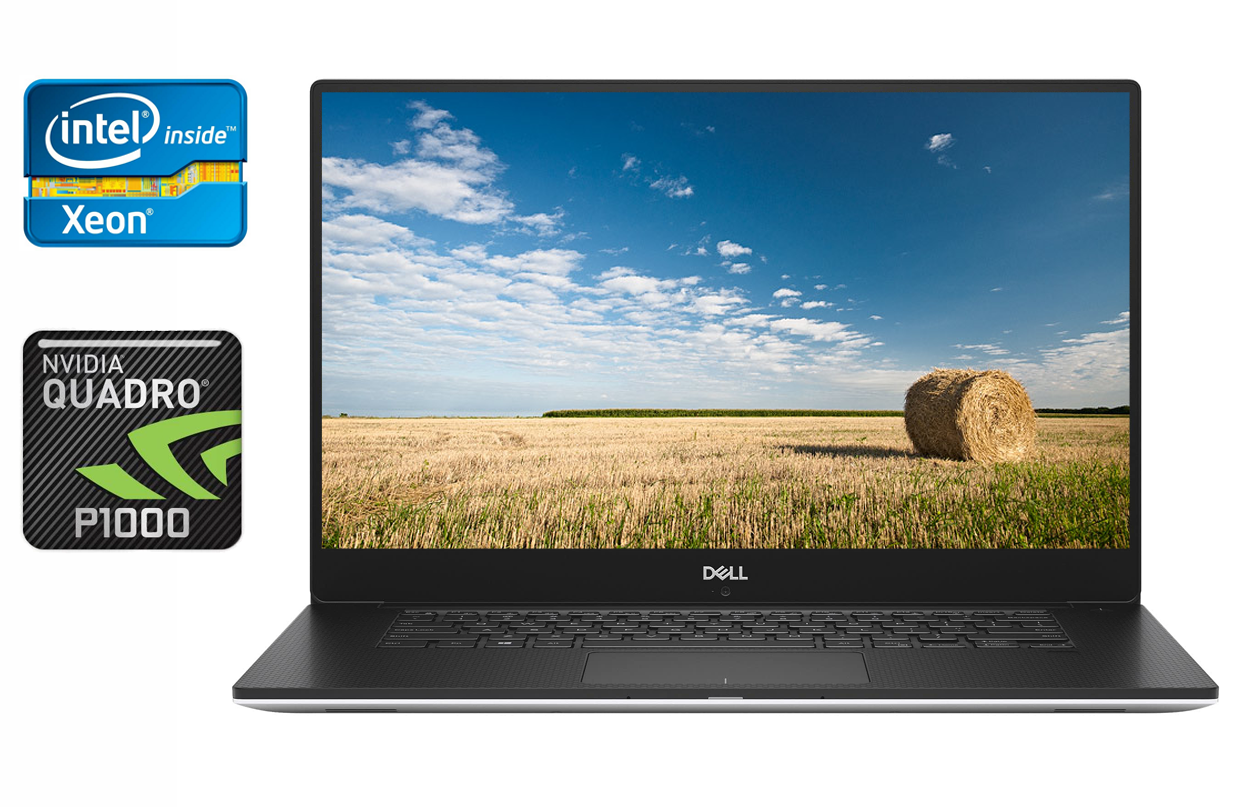 Ноутбук Dell Precision 5530/ 15.6" (1920x1080)/ Xeon E-2176M/ 16 GB RAM/ 512 GB SSD/ Quadro P1000 4GB