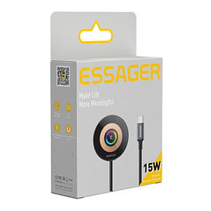 Тримач для мобільного Essager Arpege 15W Magnetic Wirless Car Charger with Phone Holder Function (Standard, фото 2
