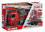Пожежна машина-конструктор арт. YW 9080 A, фото 6