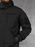 Куртка польова Чорна Демісезонна Softshell Lion Black ВТ5053 ТМ, фото 5
