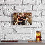 Металева фотокартина 30×20 см – глянсове покриття, друк на металевій пластині., фото 2