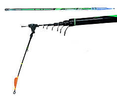 Вудлище болонське Fishing ROI Iron Bolo 600 - Телескопічне - з кільцями - 6 м