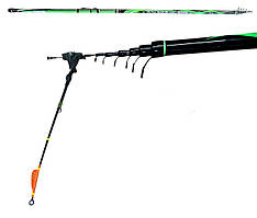 Вудлище болонське Fishing ROI Iron Bolo 500 - Телескопічне - з кільцями - 5 м