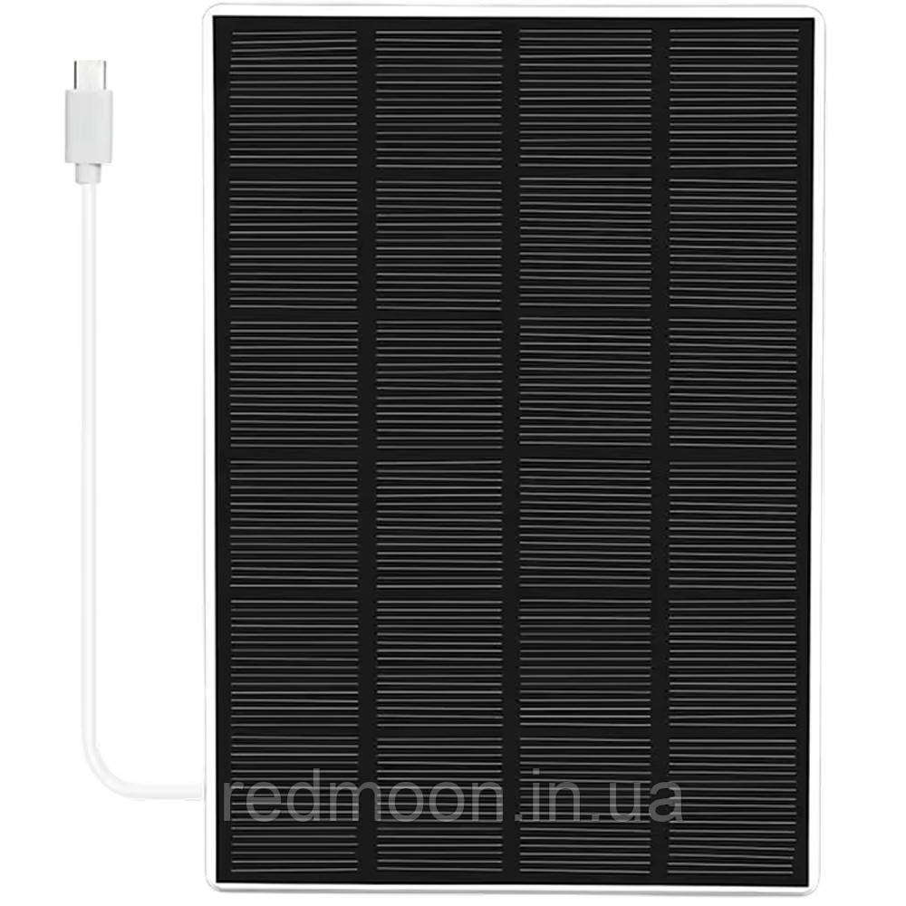Портативна сонячна панель 3W, з USB, 172х120мм, HA-50 / Сонячна батарея для заряджання / Сонячна зарядка