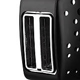 Тостер на 2 скибочки хліба з регулятором RAF R 502 Чорний, фото 7