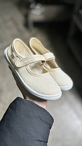 Туфлі дитячі лодочка на липучці