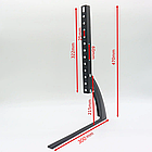 Настільне кріплення для телевізора 14-42", до 25кг D701 / Кронштейн для телевізора та монітора, фото 10