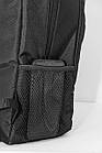 Легкий міський рюкзак на 15 л чорний, фото 4
