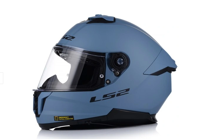 Мотошолом LS2 FF908 Strobe II матовий туманно-синій