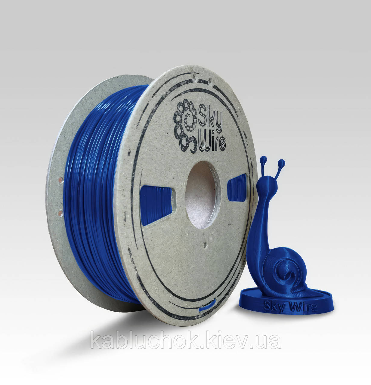 PLA-філамент для 3D-друку біорозкладний SkyWire Синій 1 кг