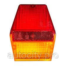 Скло ліхтаря задн. ФП120-3716200 (ГАЗ-2410, Волга, верхня частинка) СРСР, фото 1