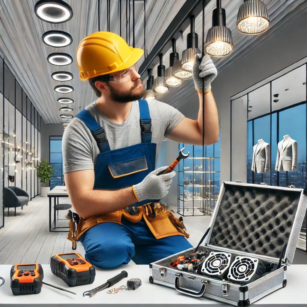 Ремонт трекових світильників - фото 1 - id-p2431437071