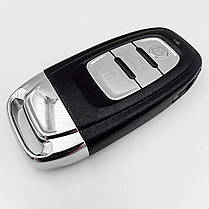 Корпус ключа для AUDI (Ауді) NEW 79x38 mm 3 кнопки (+емблема), фото 5