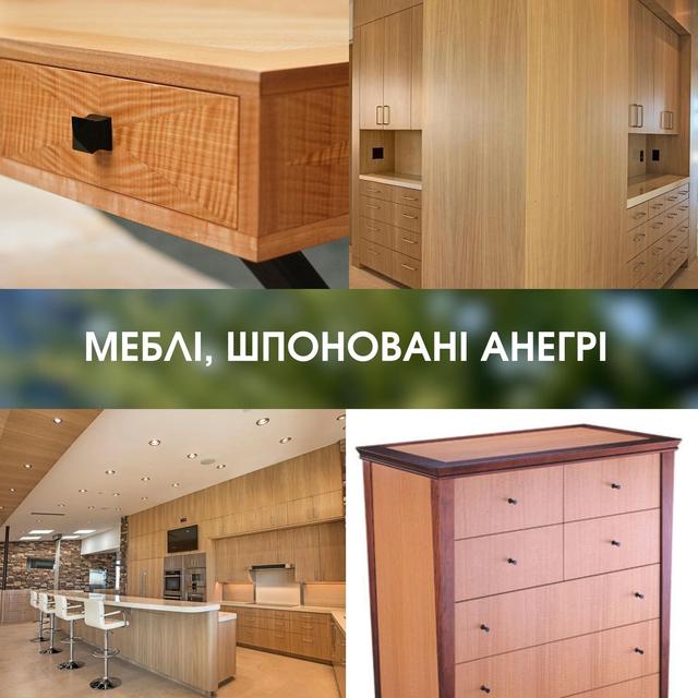 Струганий шпон з анегрі купити ціна